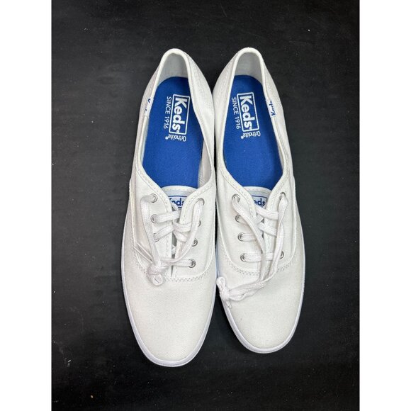 Keds Womens Ortholite Canvas Lace-Up Sneakers White Size 10 XS Extra Narrow - Picture 3 of 8